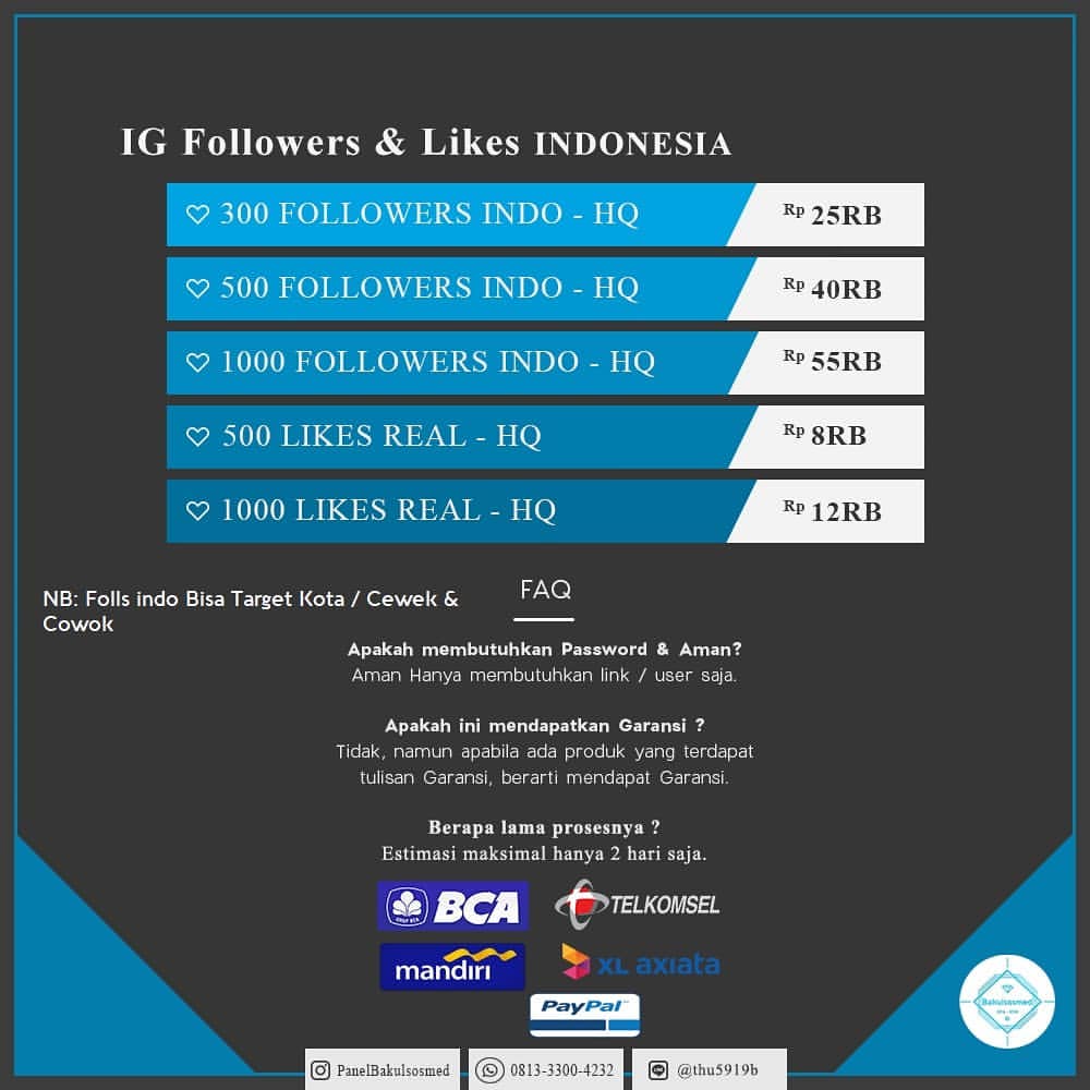 IG Followers & Likes Indonesia